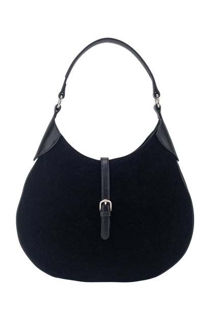 Amandine Curved Hobo Bag