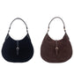 Amandine Curved Hobo Bag