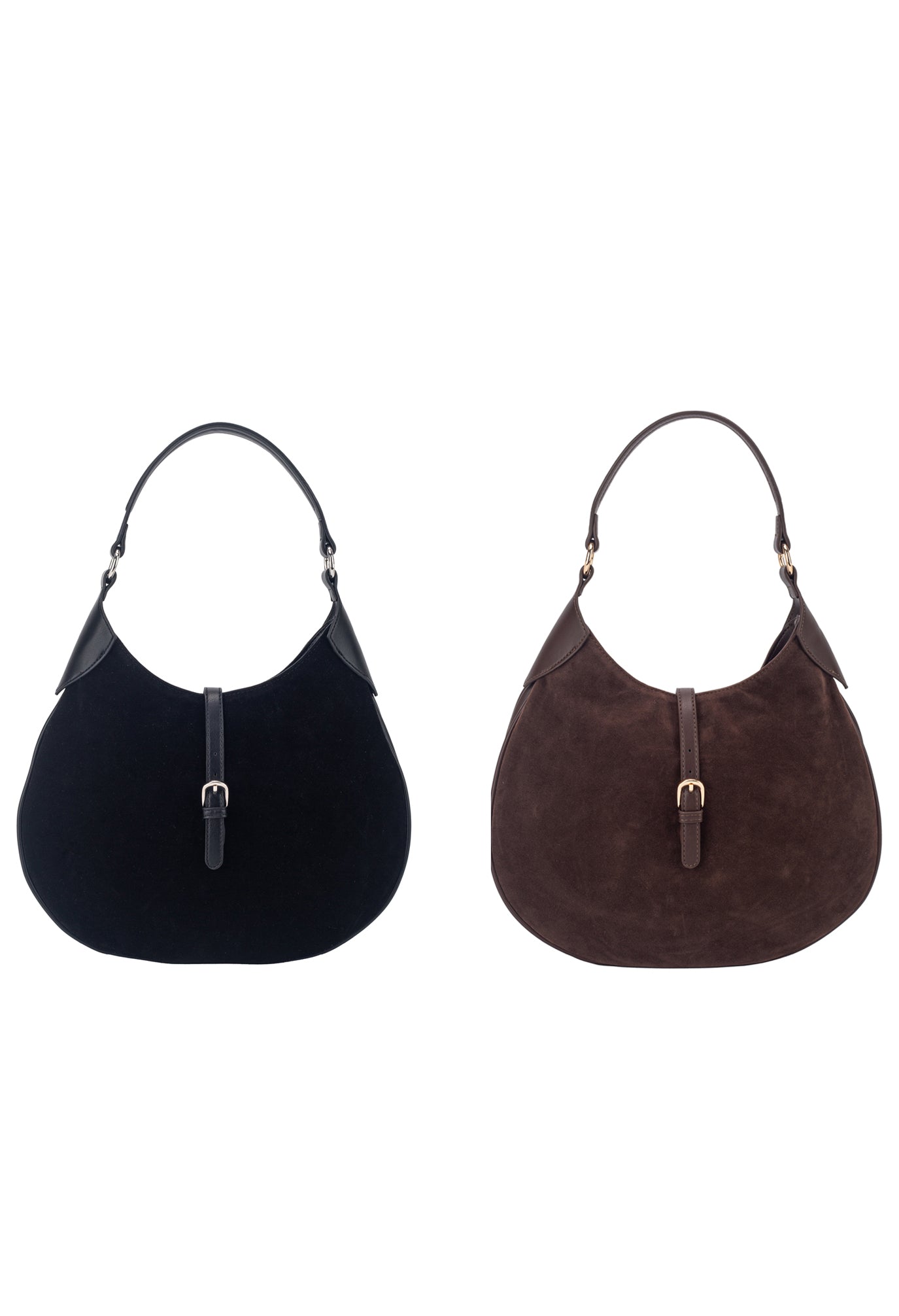Amandine Curved Hobo Bag