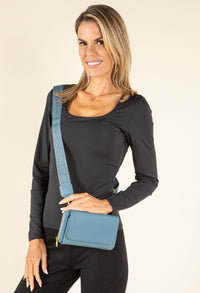 Multi Compartment Cross Body Bag
