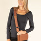 Multi Compartment Cross Body Bag