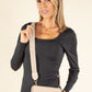 Multi Compartment Cross Body Bag
