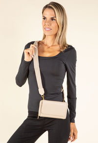 Multi Compartment Cross Body Bag