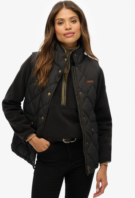 Cord Trimmed Liner Gilet