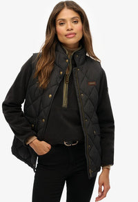 Cord Trimmed Liner Gilet