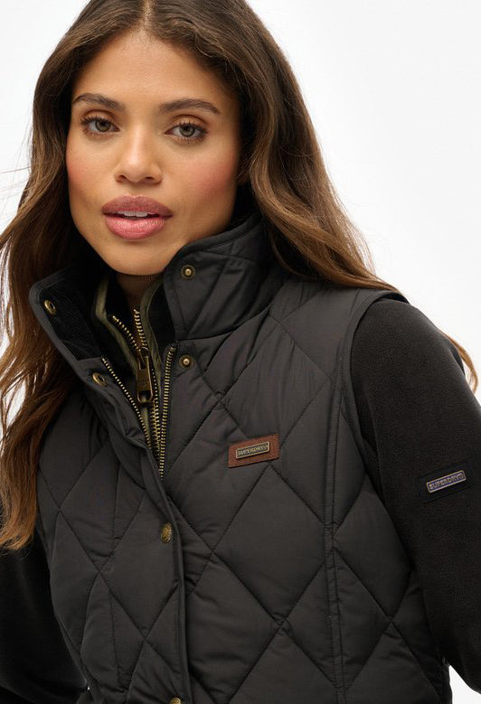 Cord Trimmed Liner Gilet