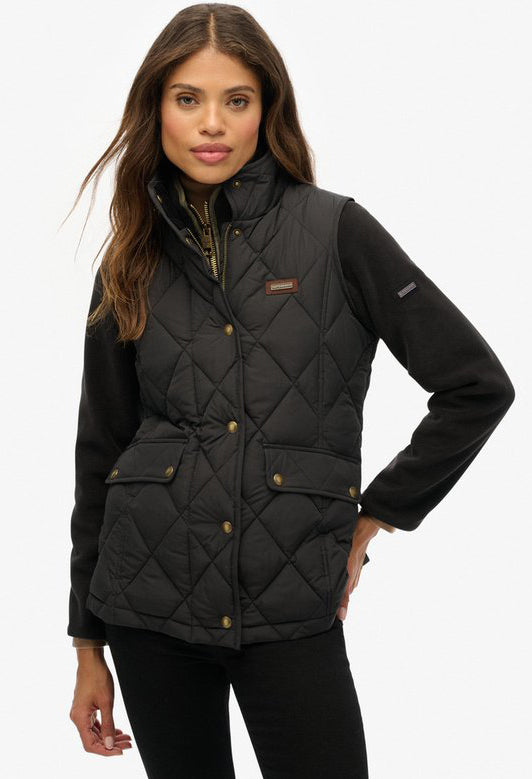 Cord Trimmed Liner Gilet