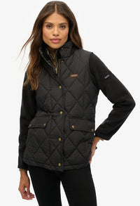 Cord Trimmed Liner Gilet