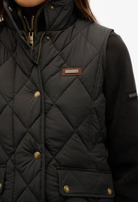 Cord Trimmed Liner Gilet