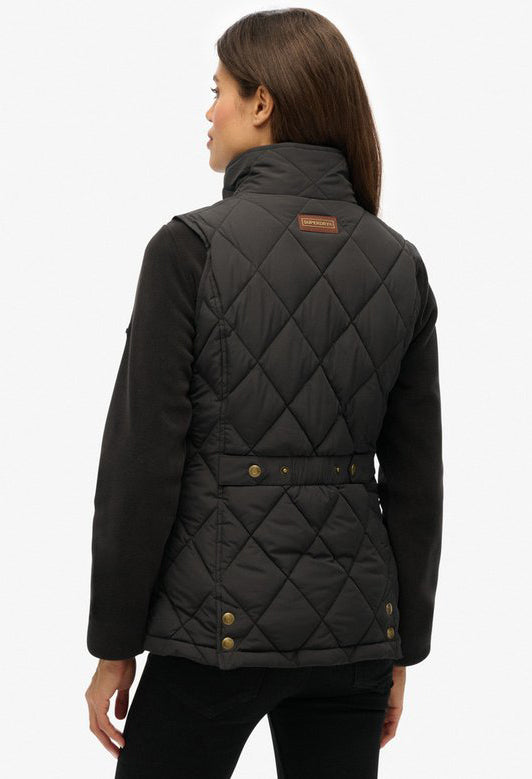 Cord Trimmed Liner Gilet