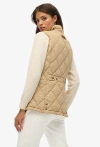 Cord Trimmed Liner Gilet