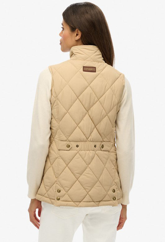 Cord Trimmed Liner Gilet