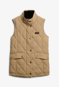 Cord Trimmed Liner Gilet