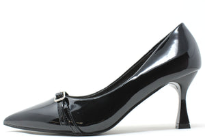 Single Strap Court Heel