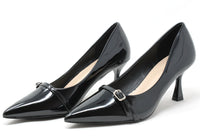 Single Strap Court Heel