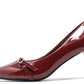 Single Strap Court Heel