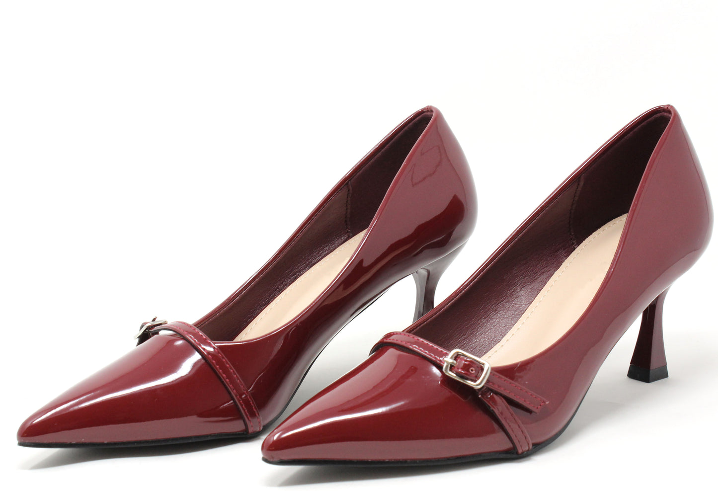 Single Strap Court Heel