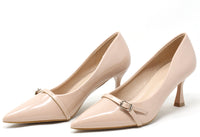 Single Strap Court Heel
