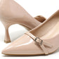 Single Strap Court Heel