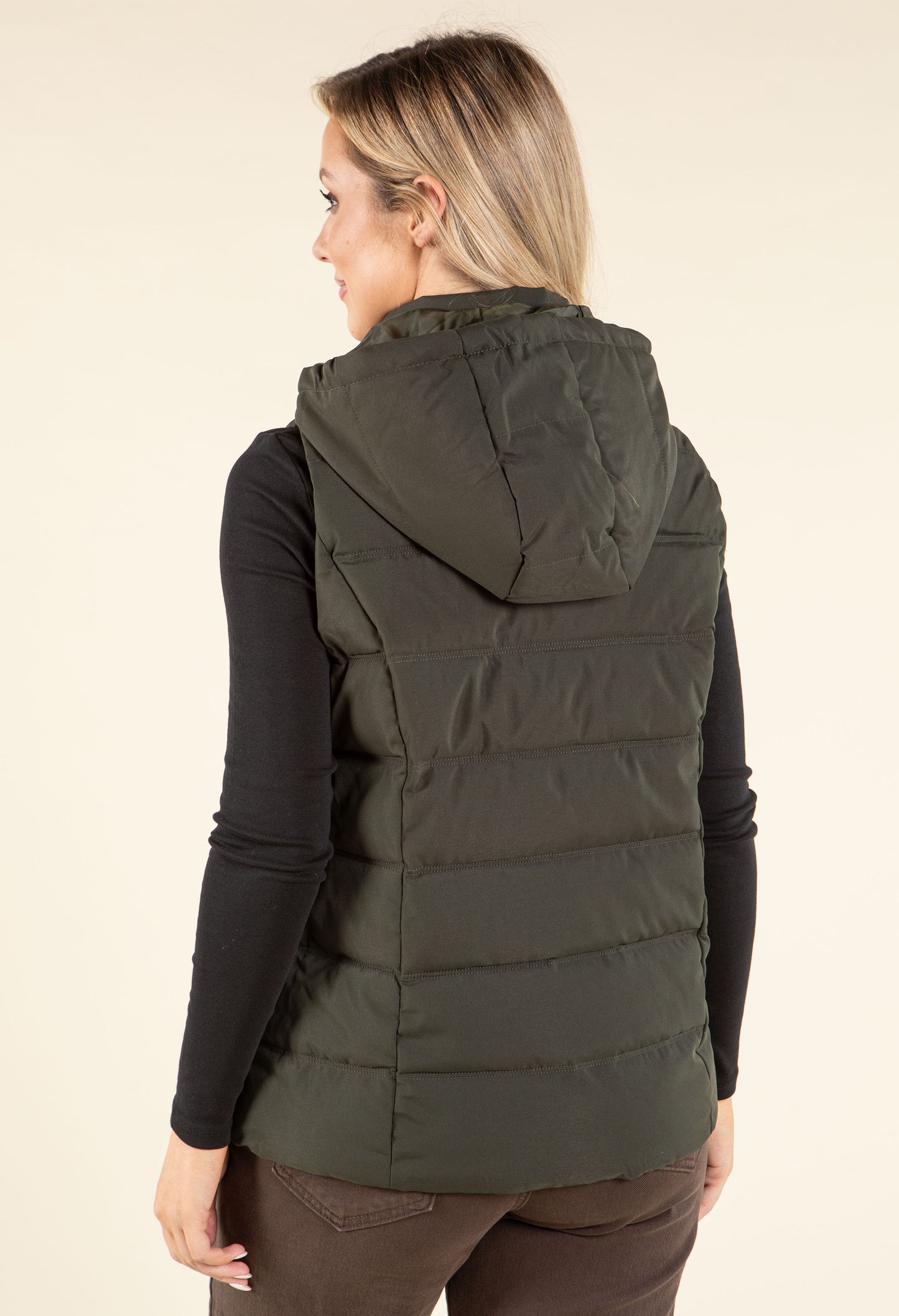 Geometric Design Quilted Gilet