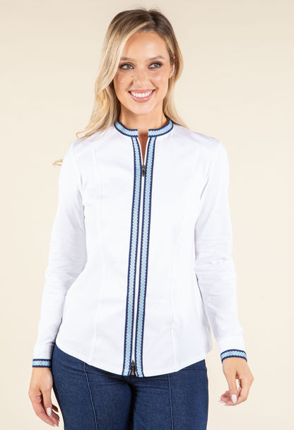 Agripa Zip-Up Shirt