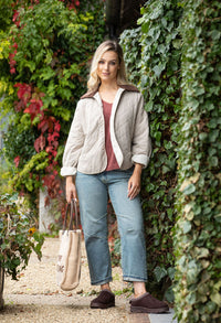 Chocolate Trim Low Slip On Boot