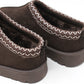 Chocolate Trim Low Slip On Boot
