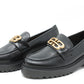 Soft Golden Buckle Loafer