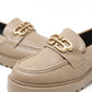 Soft Golden Buckle Loafer