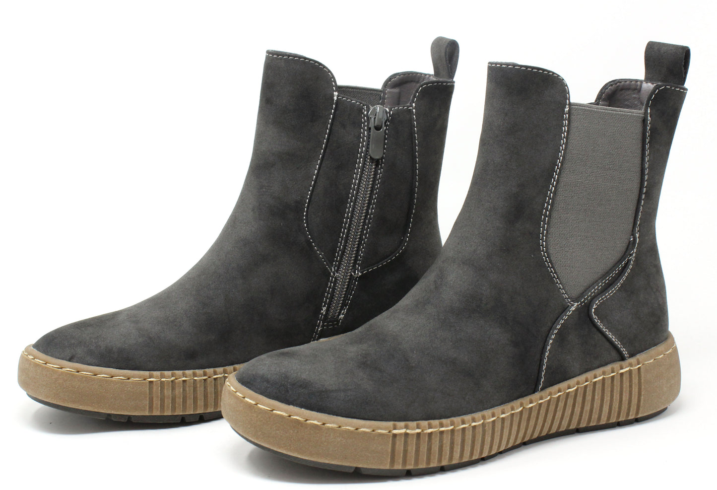 Nubuck Look Boot