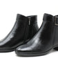 Wide Buckle Ankle Boot