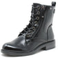 Lace Up Combat Style Boot