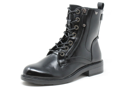 Lace Up Combat Style Boot