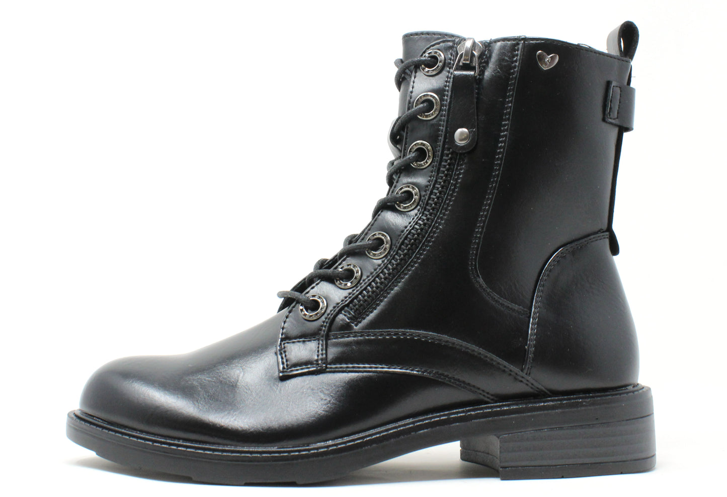 Lace Up Combat Style Boot