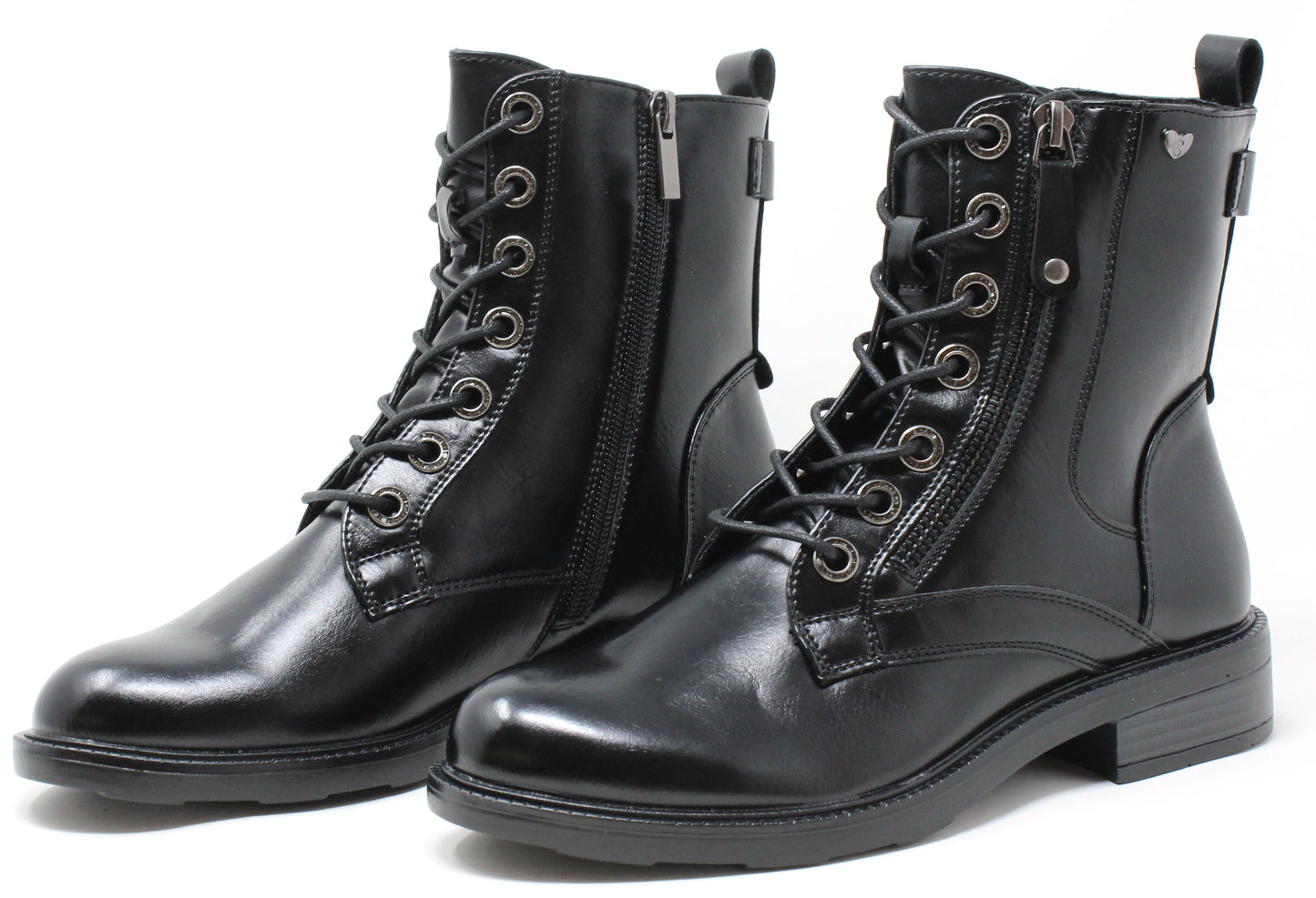 Lace Up Combat Style Boot