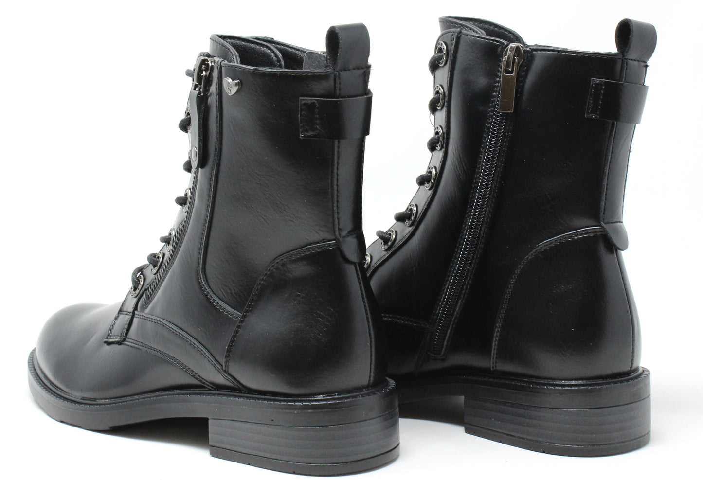 Lace Up Combat Style Boot