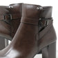Cross Buckle Ankle Boot