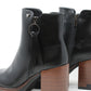 Ring Zip Ankle Boot
