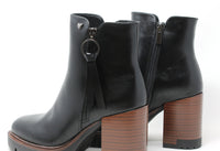 Ring Zip Ankle Boot
