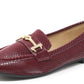 Faux Snake Effect Loafer