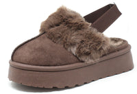 Flatform Faux Fur Trim Boots