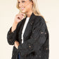 Floral Embroidered Quilted Jacket