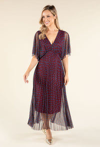 Polka Dot Mesh Dress