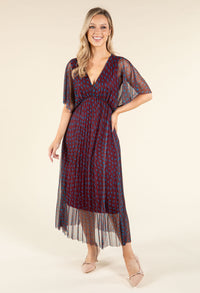 Polka Dot Mesh Dress