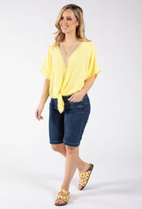 Summer Feeling Denim Bermuda