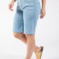 Summer Feeling Denim Bermuda