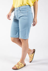 Summer Feeling Denim Bermuda