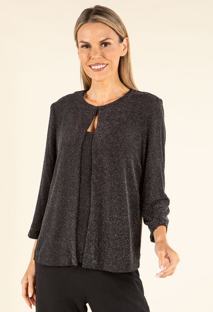 Lurex Jacket & Top Set