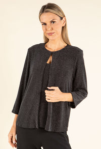 Lurex Jacket & Top Set