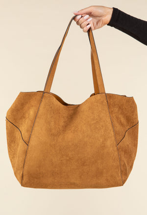 Studded Maxi Shopper Bag